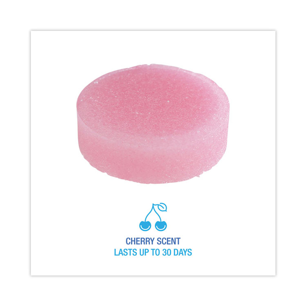 BOARDWALK U04BX Para Urinal Deodorizer Block, Cherry Scent, Red, 4 oz, 12/Box