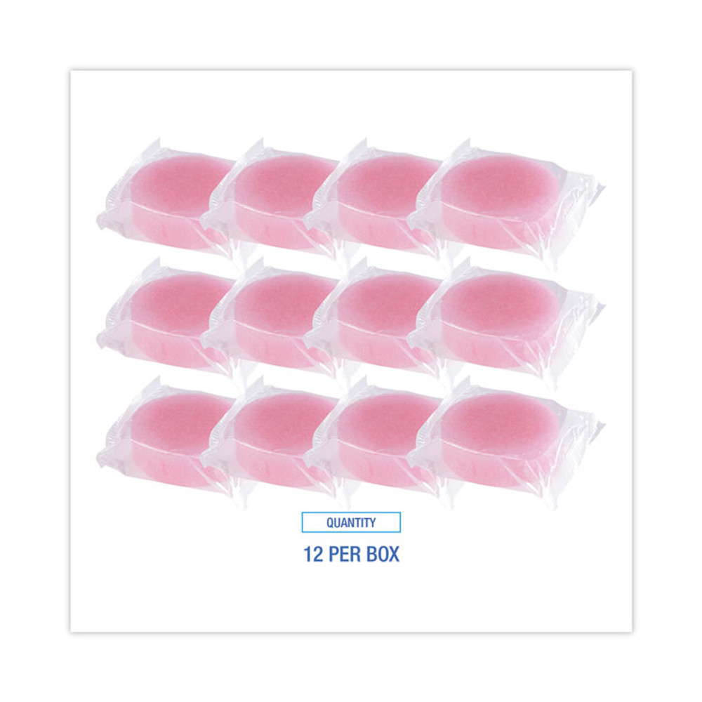 BOARDWALK U04BX Para Urinal Deodorizer Block, Cherry Scent, Red, 4 oz, 12/Box