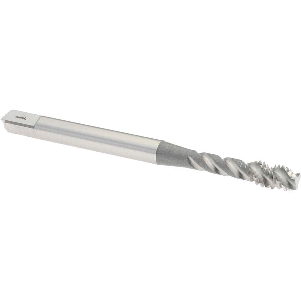 OSG 2912800 Spiral Flute Tap: #8-32 UNC, 3 Flutes, Modified Bottoming, 2B Class of Fit, Vanadium High Speed Steel, Bright/Uncoated