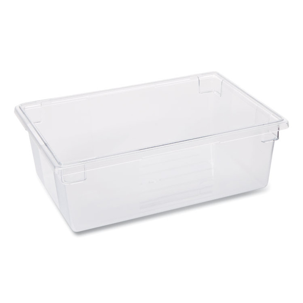RUBBERMAID COMMERCIAL PROD. 3300 CLE Food/Tote Boxes, 12.5 gal, 26 x 18 x 9, Clear, Plastic