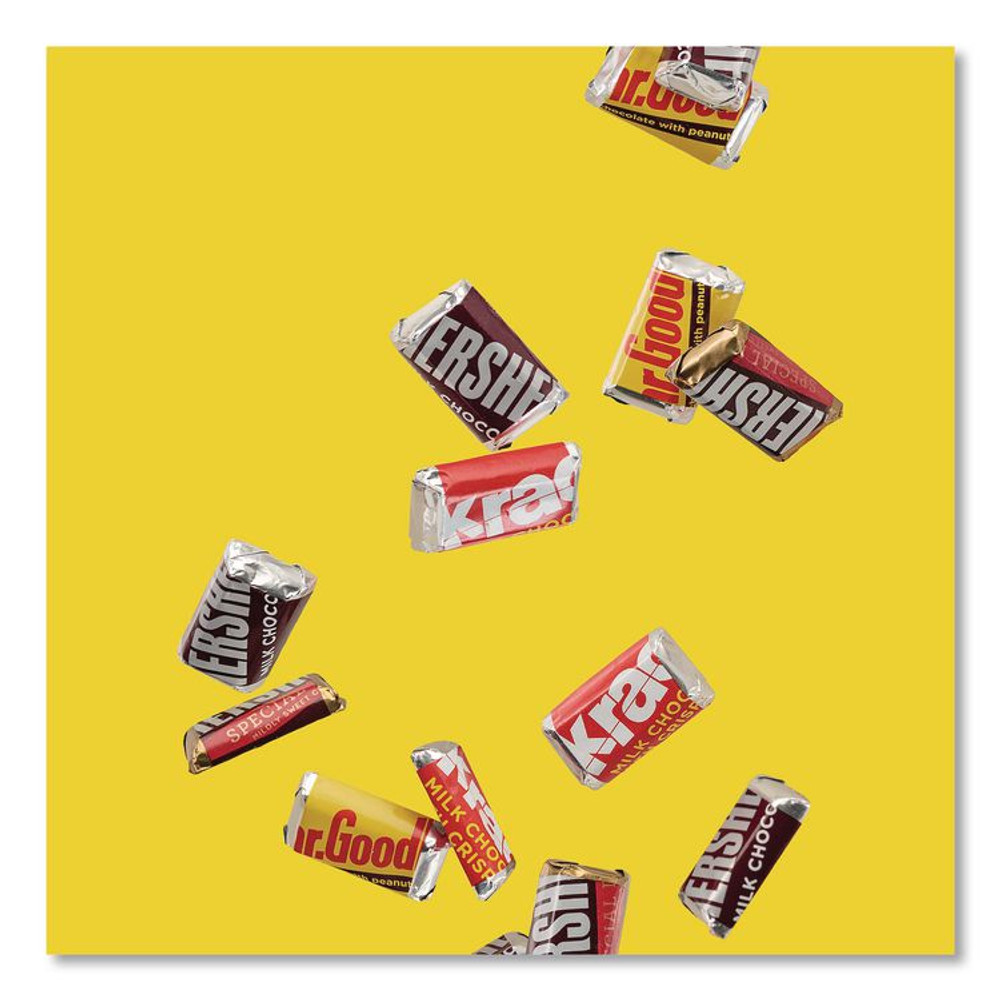 THE HERSHEY COMPANY Hershey®'s 24600403 Chocolate Miniatures Party Pack Assortment, 35.9 oz Bag, 2 Bags/Carton