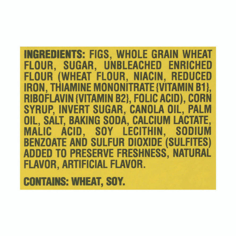 NABISCO FOOD GROUP 22000462 Fig Newtons, 2 oz Pack, 2 Cookies/Pack, 24 Packs/Box