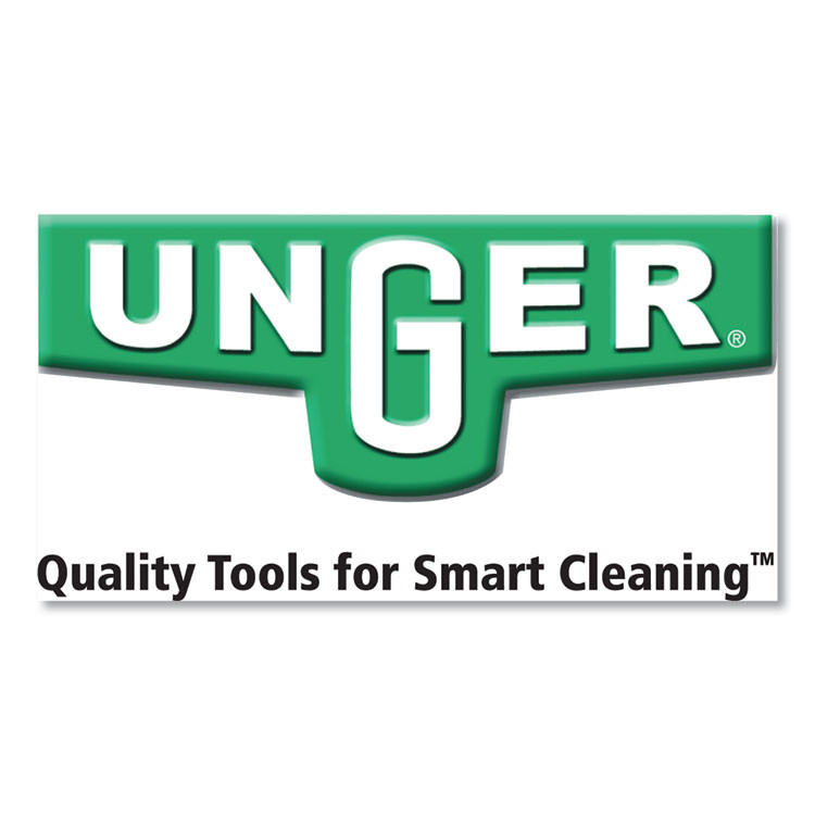 UNGER HO700EA Hang Up Cleaning Tool Holder, 28w x 3.15d x 2.17h, Silver/Green