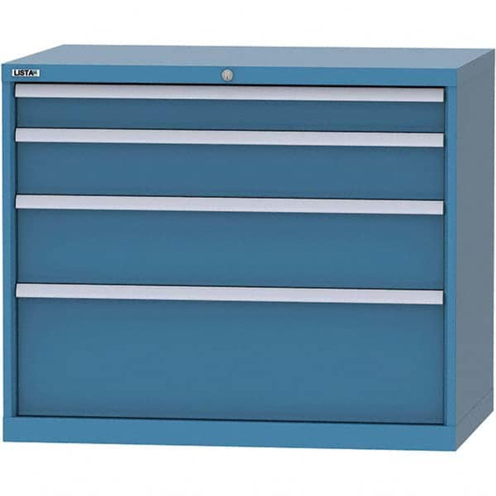 LISTA HW0750-0402FBB Modular Steel Storage Cabinet: 28-1/2" Deep, 33-1/2" High