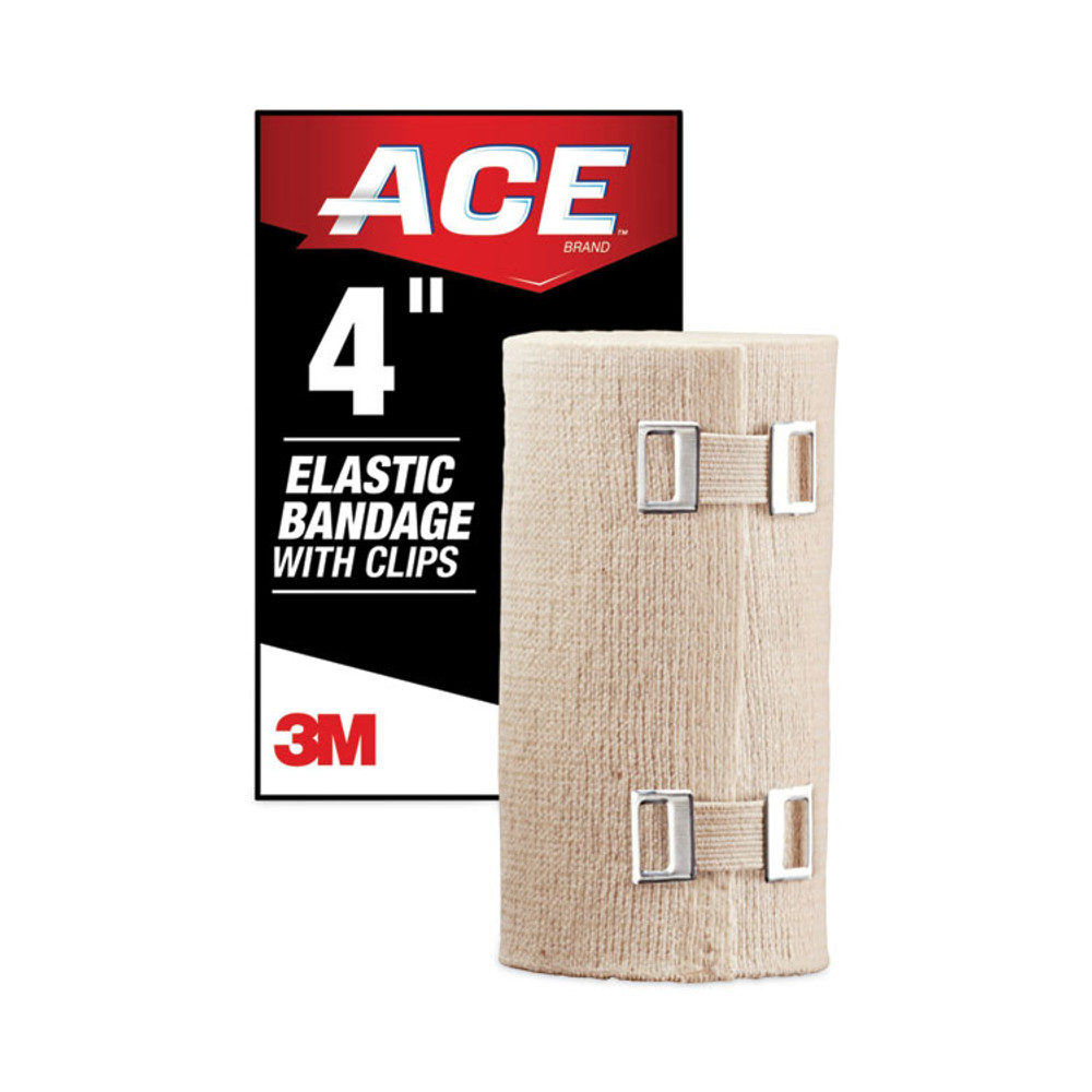 3M/COMMERCIAL TAPE DIV. ACE™ 207313 Elastic Bandage with E-Z Clips, 4 x 64