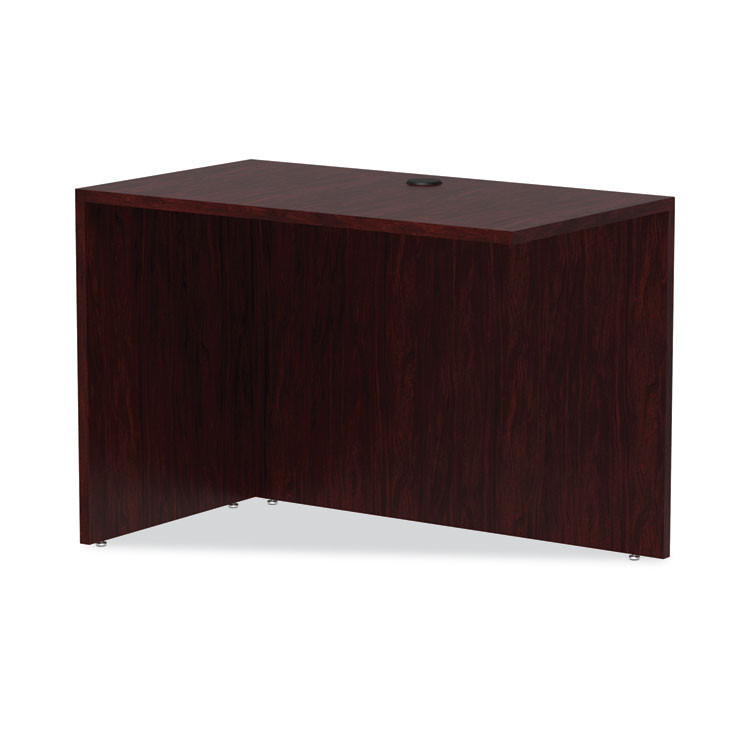 ALERA VA354224MY Alera Valencia Series Reversible Return/Bridge Shell, 42w x 23.63d x 29.5h. Mahogany