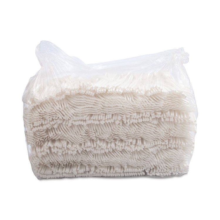 DART SOLO® HSWF-0007 Impress Heavyweight Full-Length Polystyrene Cutlery, Fork, Plastic, White, 1,000/Carton