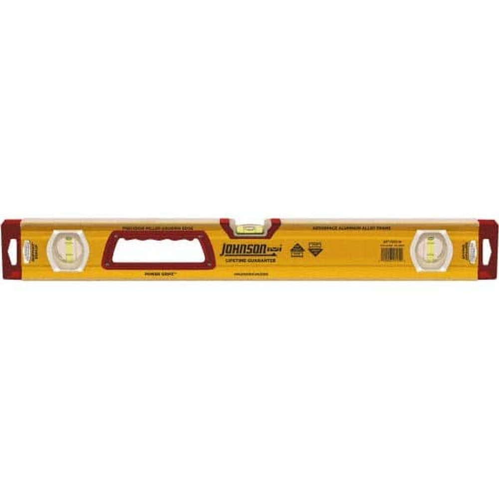 Johnson Level & Tool 1717-2400 24" Long 3 Vial Box Beam Level