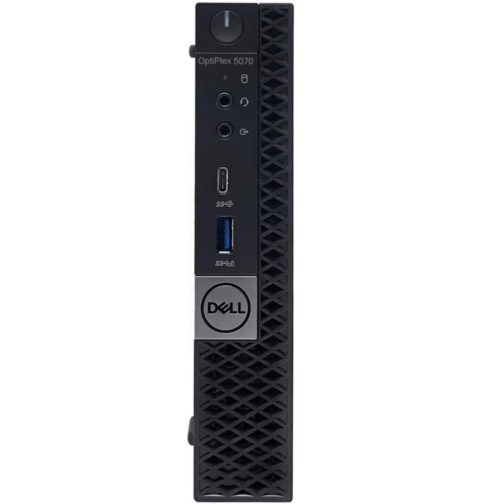 DELL RF051791274354  Optiplex 5070 Micro Refurbished Desktop PC, Intel i5, 16GB Memory, 512GB Solid State Drive, Windows 10 Pro