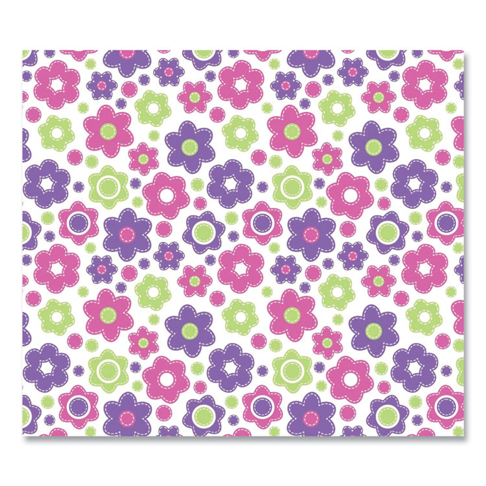 DEFLECTO CORPORATION CM3540LD FashionMat Chair Mat, Rectangular, 35 x 40, Daisies