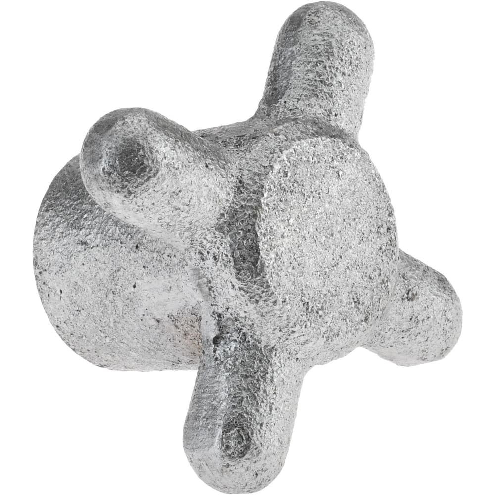 Gibraltar 845625_G Spoked Knob: 2-1/2" Head Dia, 4 Points, Cast Iron