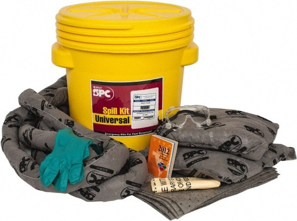 Brady SPC Sorbents SKA-20 15 Gal Capacity Universal Spill Kit