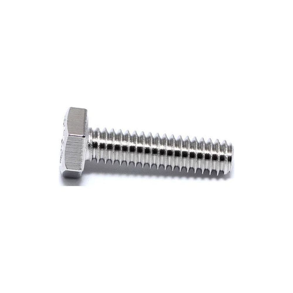 Foreverbolt FB3MHEXB812520P Hex Head Cap Screw: M8 x 1.25 x 20 mm, Grade 316 Stainless Steel, NL-19 Finish