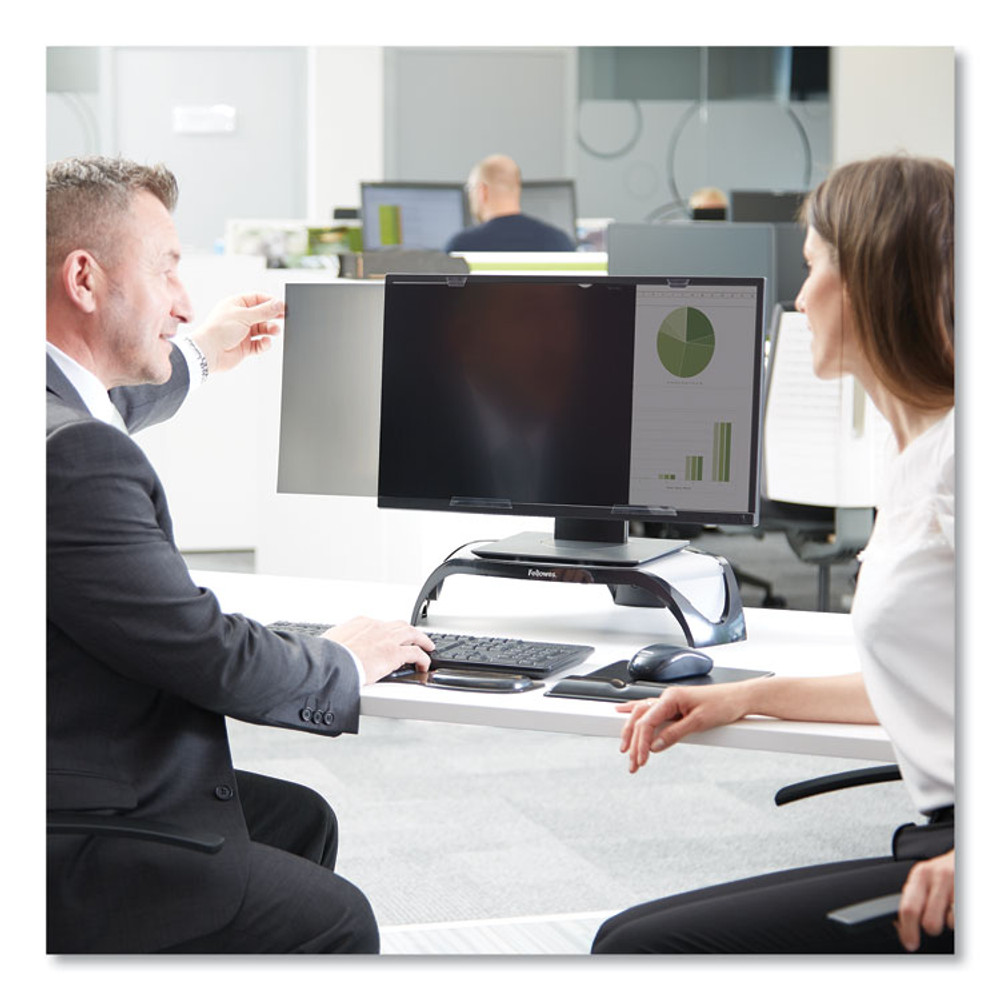 FELLOWES MFG. CO. 4800501 PrivaScreen Blackout Privacy Filter for 19" Flat Panel Monitor/Laptop