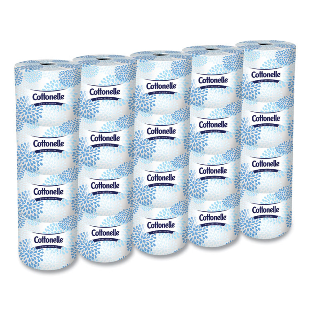 KIMBERLY CLARK Cottonelle® 13135 Two-Ply Bathroom Tissue, Septic Safe, White, 451 Sheets/Roll, 20 Rolls/Carton