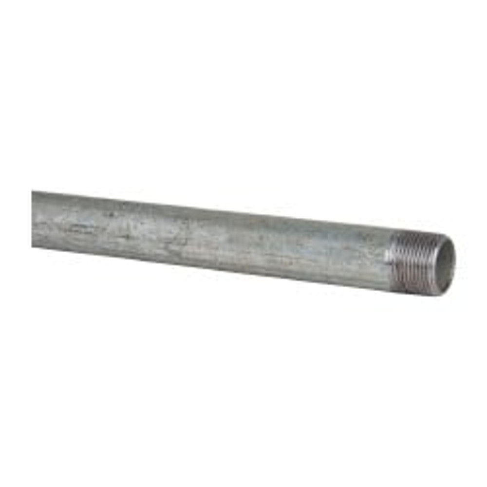 B&K Mueller 563-360FG Galvanized Pipe Nipple: 1/2", 36" Long, Schedule 40, Steel