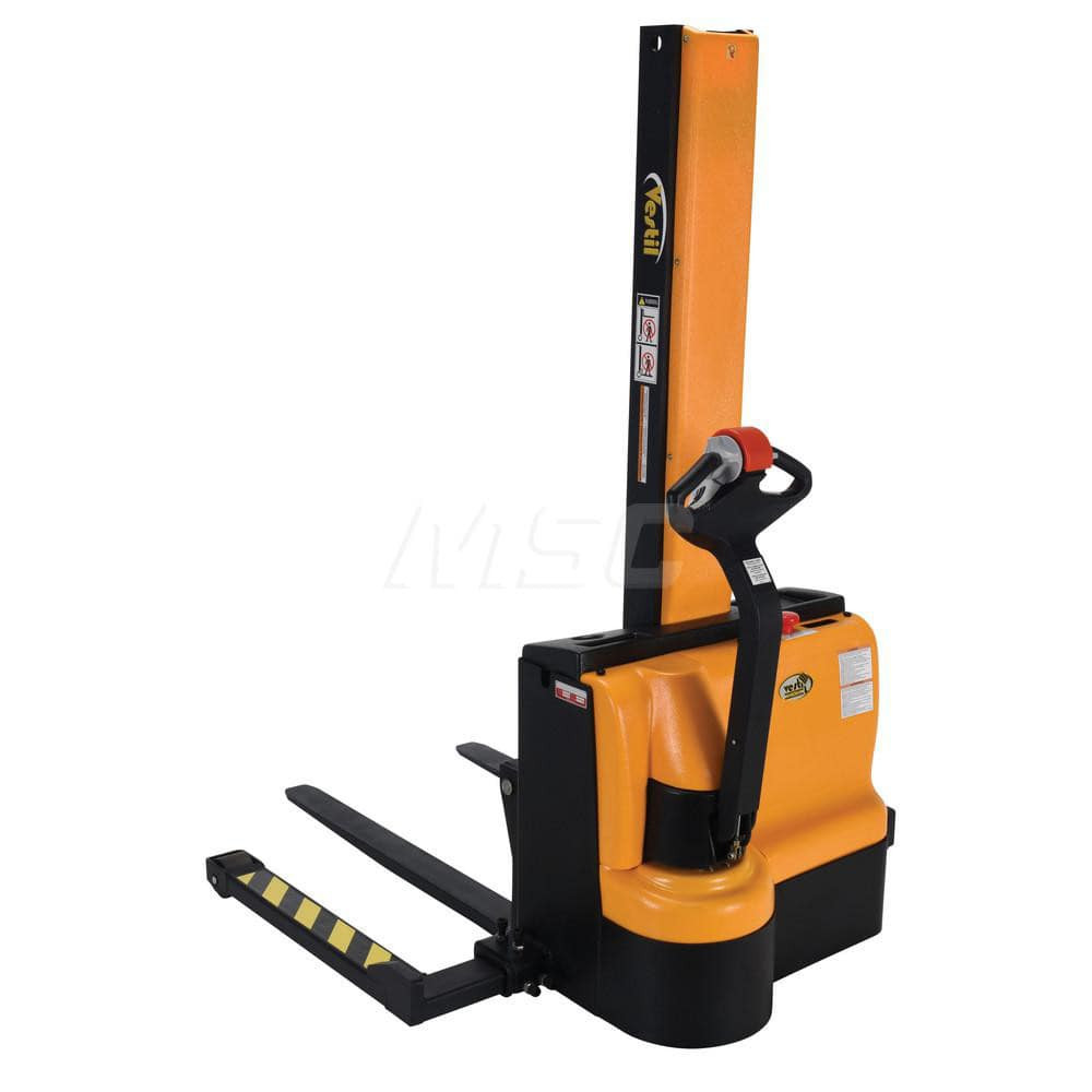 Vestil SNM-62-AA 2,200 Lb Capacity, 61" Lift Height, Battery Operated Stacker