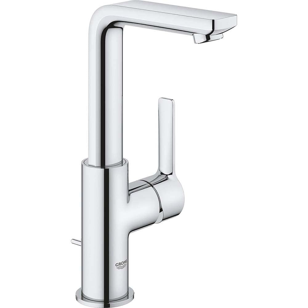 Grohe 2382500A Lavatory Faucets; Spout Type: High Arc ; Handle Type: Lever ; Mounting Centers: Single Hole (Inch); Finish/Coating: Polished Chrome