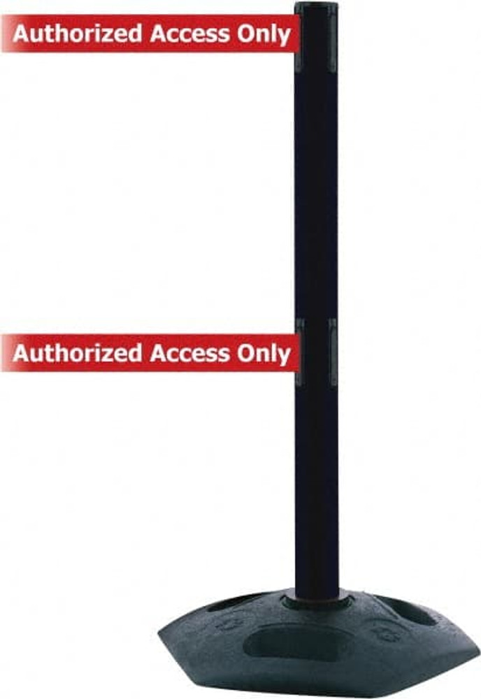 Tensator 886T2-33-STD-RA 4 Way Stanchion: 38" High, Octagon Base