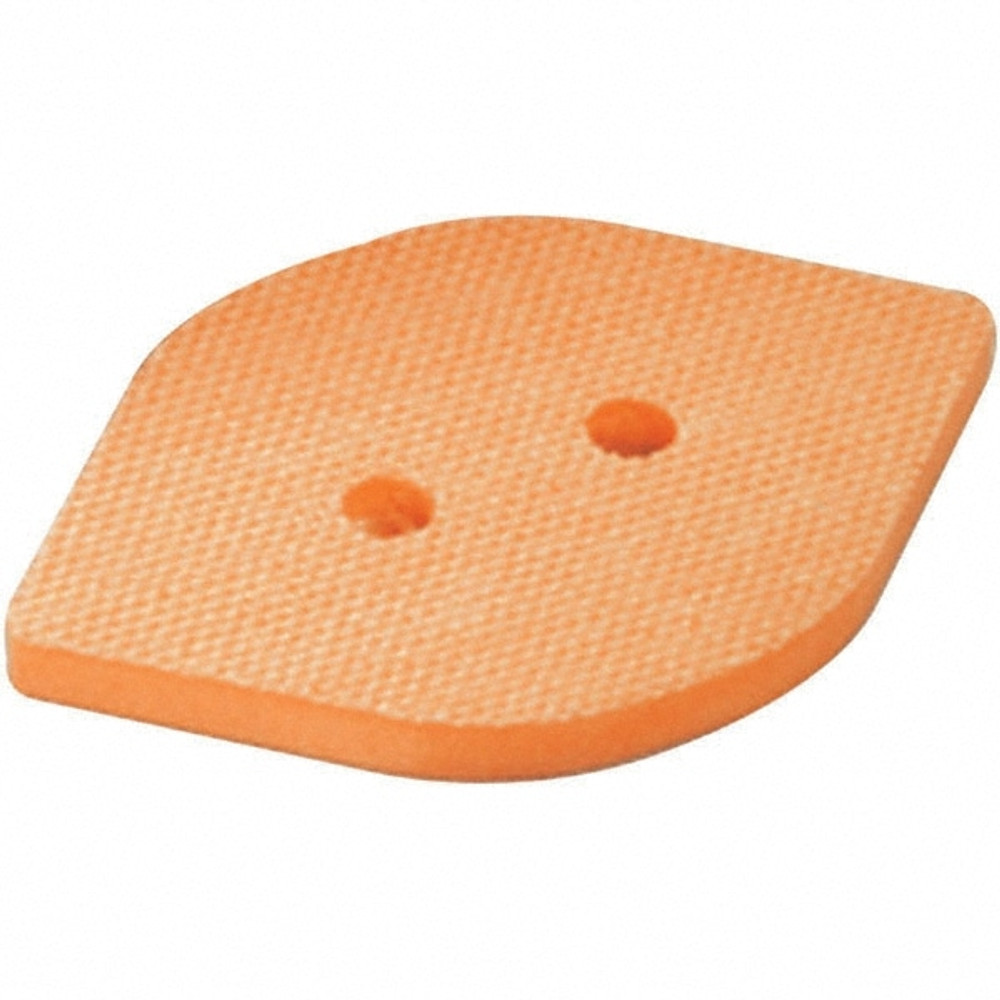 Dynabrade 57953 2-3/8" Wide, 3-3/4" Long, Tear Drop, Hook & Loop Face Conversion Backing Pad