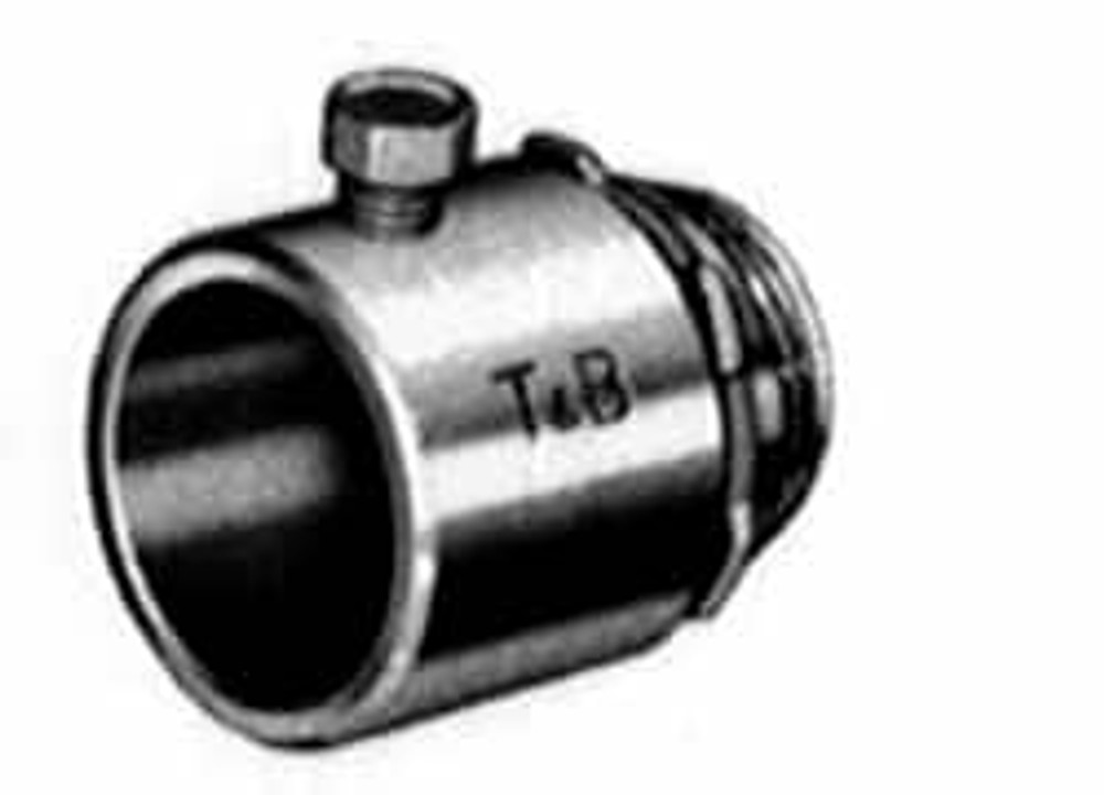 Thomas & Betts 8725-TB Conduit Connector: For Rigid & Intermediate (IMC), Malleable Iron, 2-1/2" Trade Size