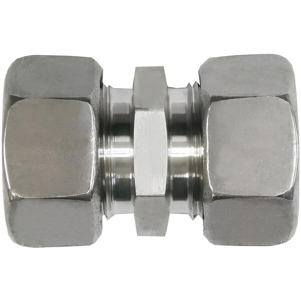 Brennan D2403-S12-S08 Metal Compression Tube Fittings; Fitting Type: Straight ; Material: Steel ; End Connections: Tube OD ; Thread Size (mm): M20x1.5 ; Tube Inside Diameter: 12.000 ; Tube Outside Diameter (mm): 12