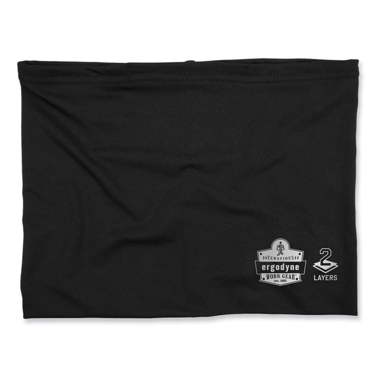 TENACIOUS HOLDINGS, INC. ergodyne® 42150 Chill-Its 6489 2-Layer Cooling Performance Knit Multi-Band, Polyester/Spandex, 2X-Large/3X-Large, Black