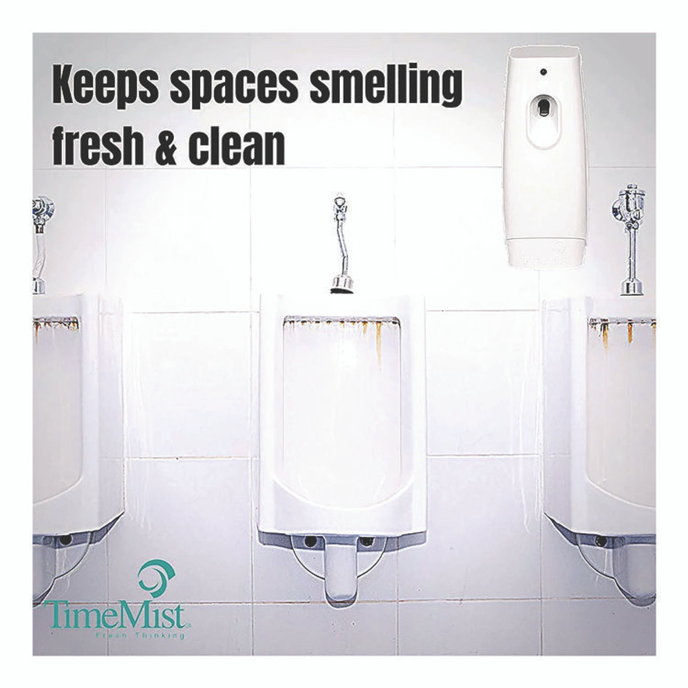 ZEP INC. TimeMist® 1047717 Classic Metered Aerosol Fragrance Dispenser, 3.75" x 3.25" x 9.5", White