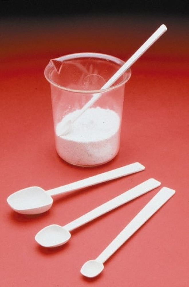 Bel-Art F36725-0000 White Polypropylene Long-Handled Spoon