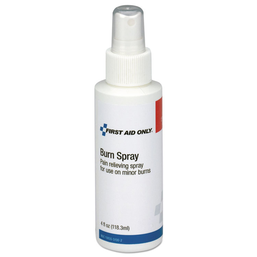 FIRST AID ONLY, INC. 13040 Refill for SmartCompliance General Business Cabinet, First Aid Burn Spray, 4 oz Bottle