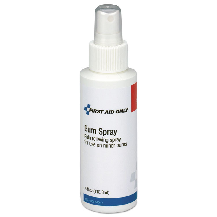 FIRST AID ONLY, INC. 13040 Refill for SmartCompliance General Business Cabinet, First Aid Burn Spray, 4 oz Bottle