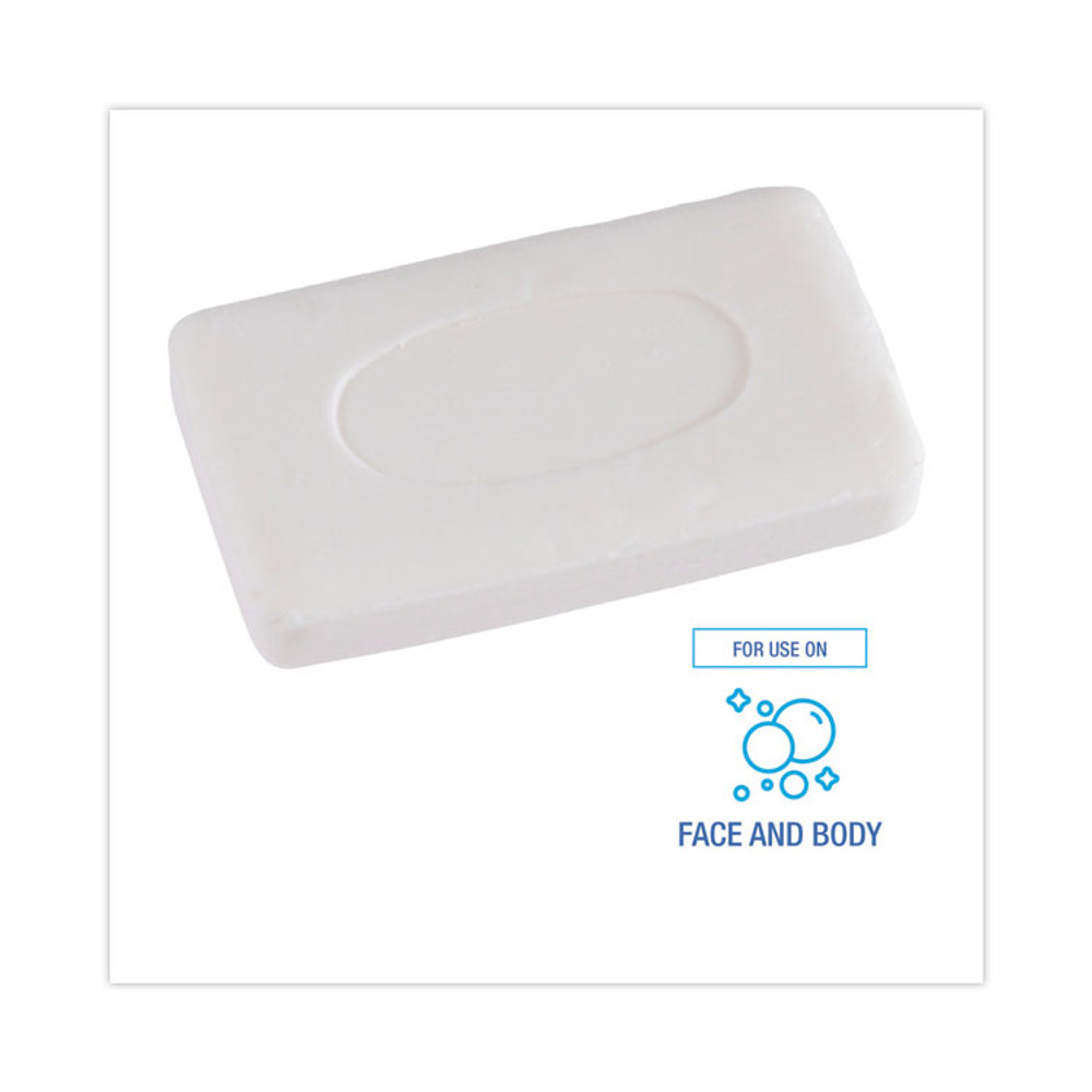 BOARDWALK NO3SOAP Face and Body Amenity Soap, Paper Wrapped, Floral Scent, # 3 Bar, 144/Carton