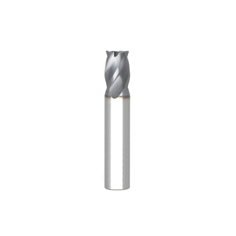 Niagara Cutter 03212591 Corner Radius End Mill: 3/4" Dia, 1-1/2" LOC, 30 deg Helix, AlTiN Coated, Corner Radius End, Centercutting Series STR430.2