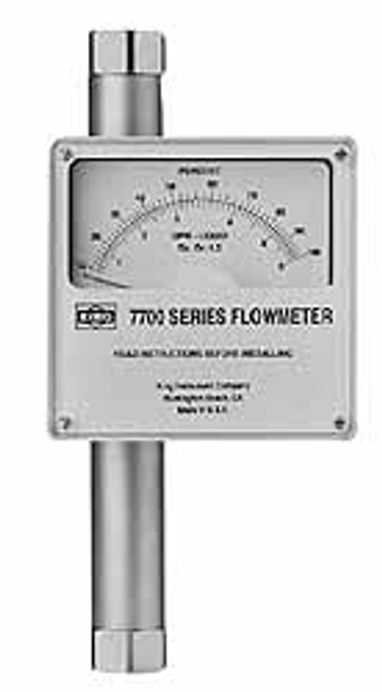 King 7712230-732 2" Flange Port Stainless Steel Flowmeter