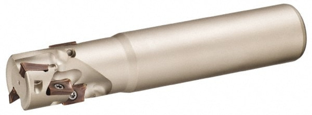 Sumitomo 2900645 32mm Cut Diam, 32mm Shank Diam, Cylindrical Shank, 140mm OAL, Indexable Square-Shoulder End Mill
