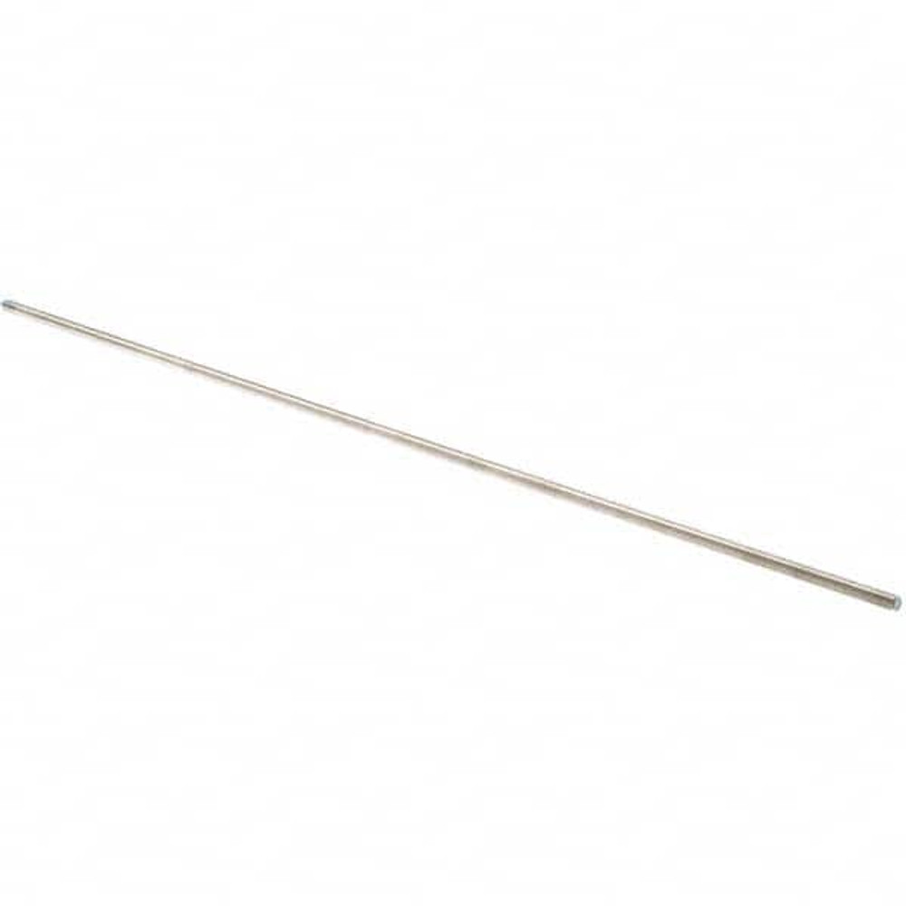 Value Collection 247624 Threaded Rod: 7/16-14, 3' Long, Stainless Steel, Grade 304 (18-8)