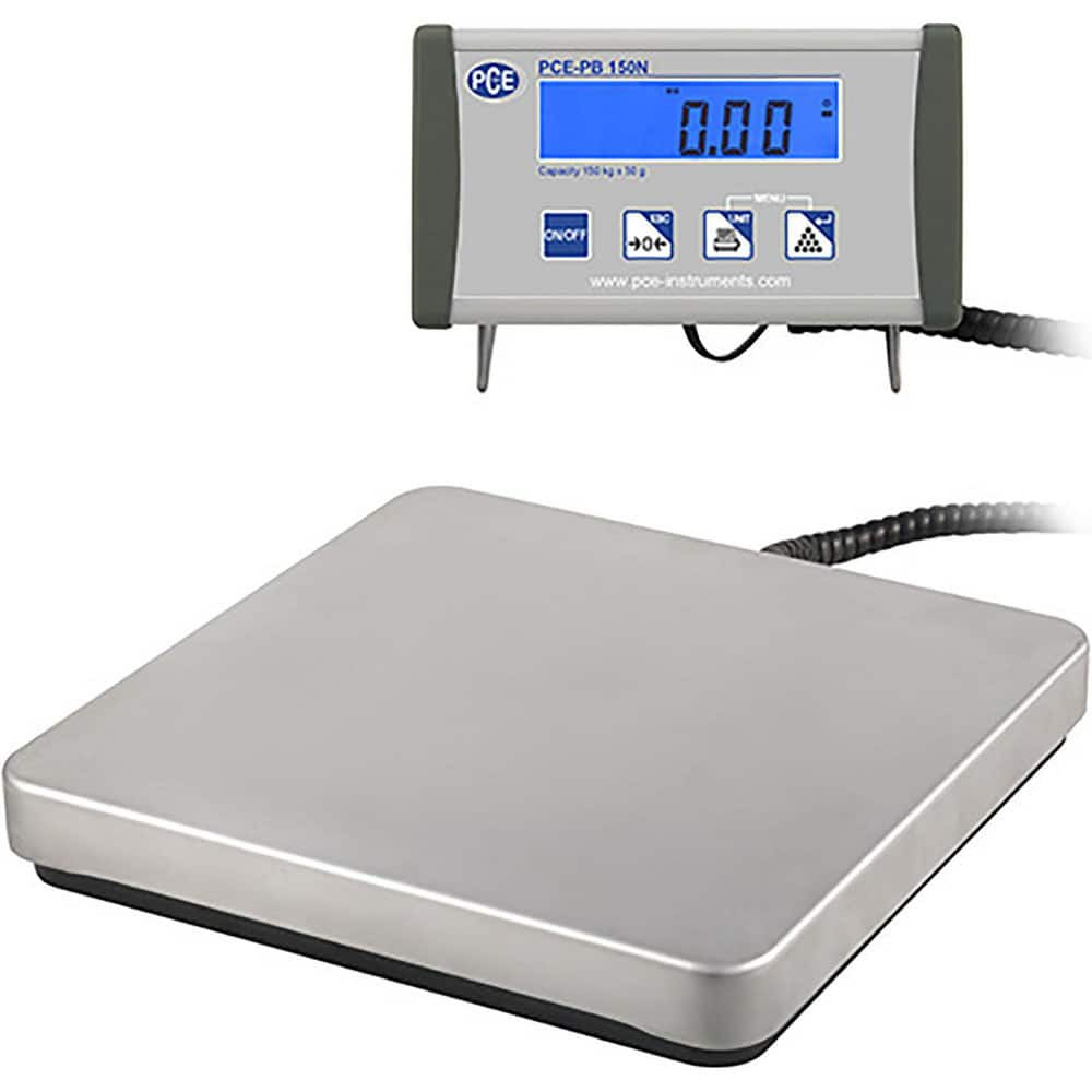 PCE Instruments PCE-PB 60N Shipping & Receiving Platform & Bench Scales; System Of Measurement: grams; kilograms; pounds ; Capacity: 60.000 ; Calibration: Digital ; Graduation: 0.0200 ; Base Width: 11 ; Base Length: 11.0000