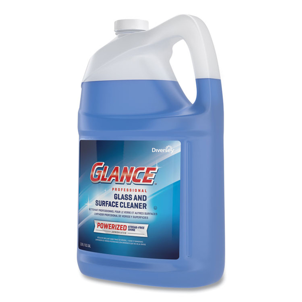 DIVERSEY CBD540311 Glance Powerized Glass and Surface Cleaner, Liquid, 1 gal, 2/Carton
