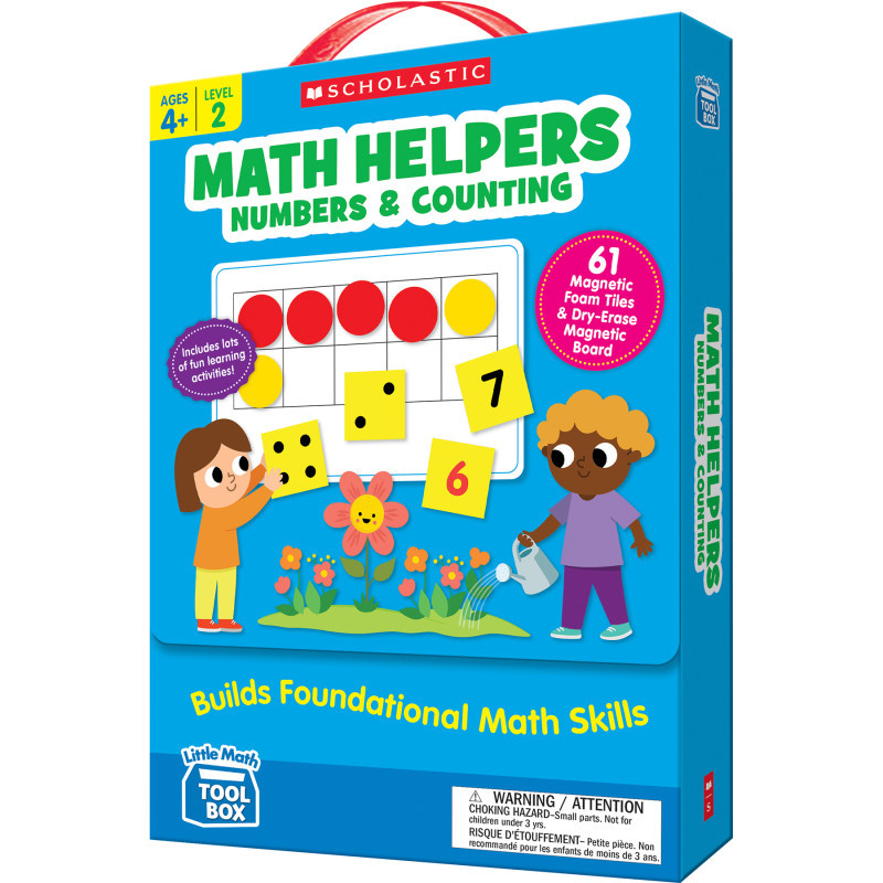 SCHOLASTIC TEACHING RESOURCES Scholastic Teaching Solutions Little Math Tool Box: Math Helpers: Numbers & Counting