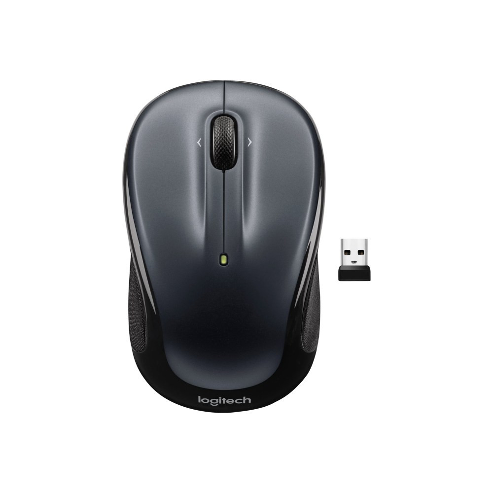 Optical movement detection enables smooth, precise and dependable cursing to ensure maximum efficiency  Comes in dark silver product color for a trendy, sophisticated look  Radio Frequency wireless connectivity helps reduce the clutter of wires around your Computer/Notebook  Radio Frequency mouse wireless technology for convenient, easy connection with maximum usability  USB mouse host interface offers a more refined structure and safer to use connectivity  Tilt Wheel scroller type for convenient, easy scrolling with maximum usability  Computer/notebook device support allows you to be creative with its productive user-friendliness  Designed to fit your hand naturally, avoiding painful positions and allowing you to work conveniently for longer hours