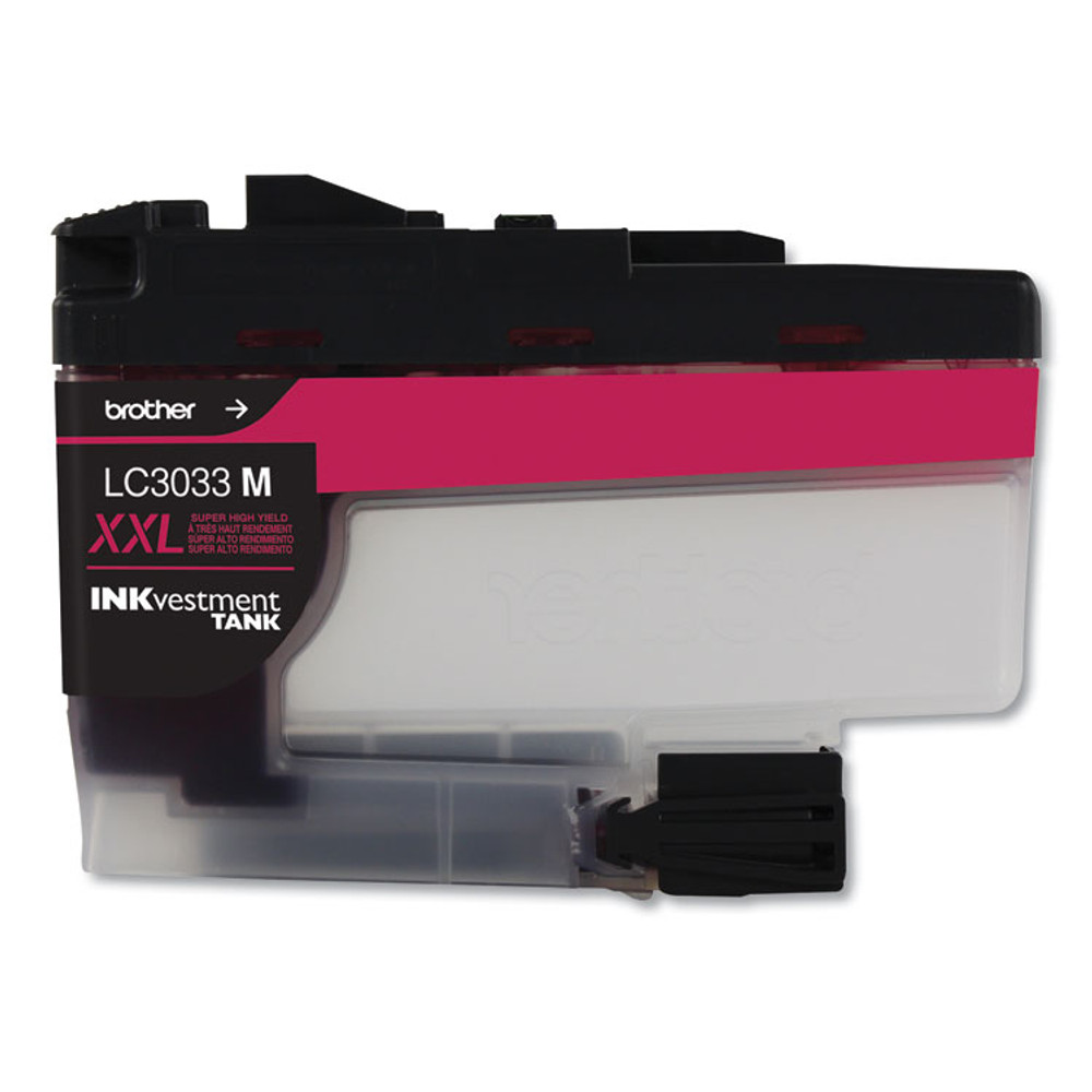 BROTHER INTL. CORP. LC3033M LC3033M INKvestment Super High-Yield Ink, 1,500 Page-Yield, Magenta