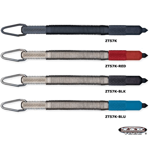 Zak Tool ZAK-57K-BLU Key Ring Window Punch