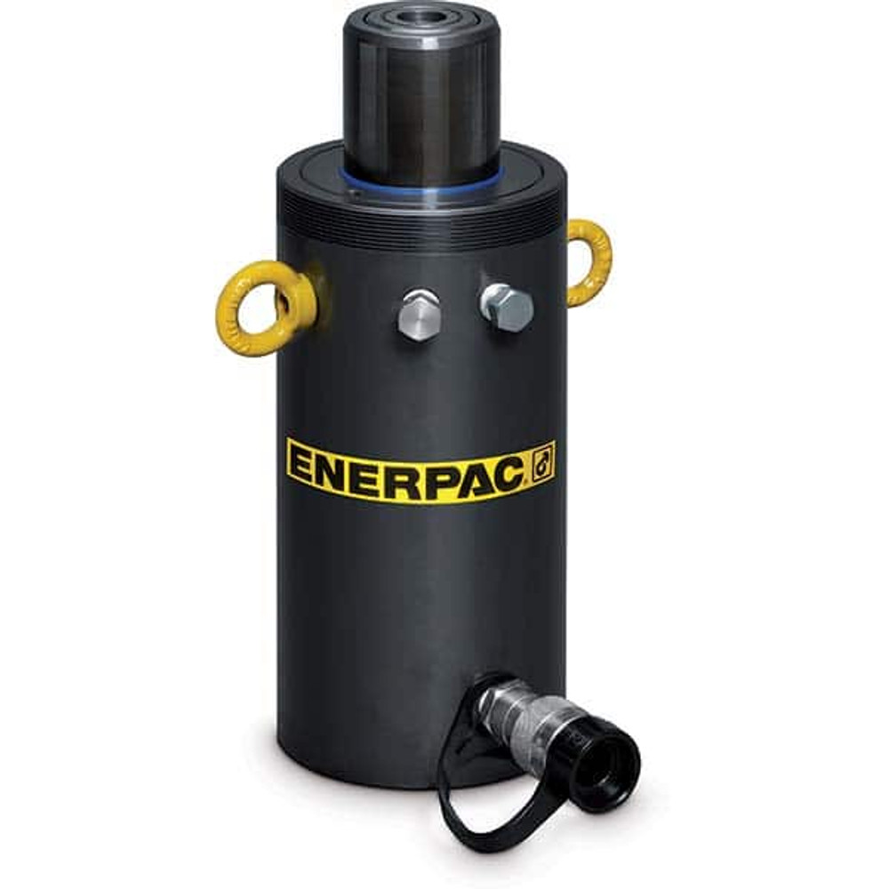 Enerpac HCG506 Compact Hydraulic Cylinder: Horizontal & Vertical Mount, Steel