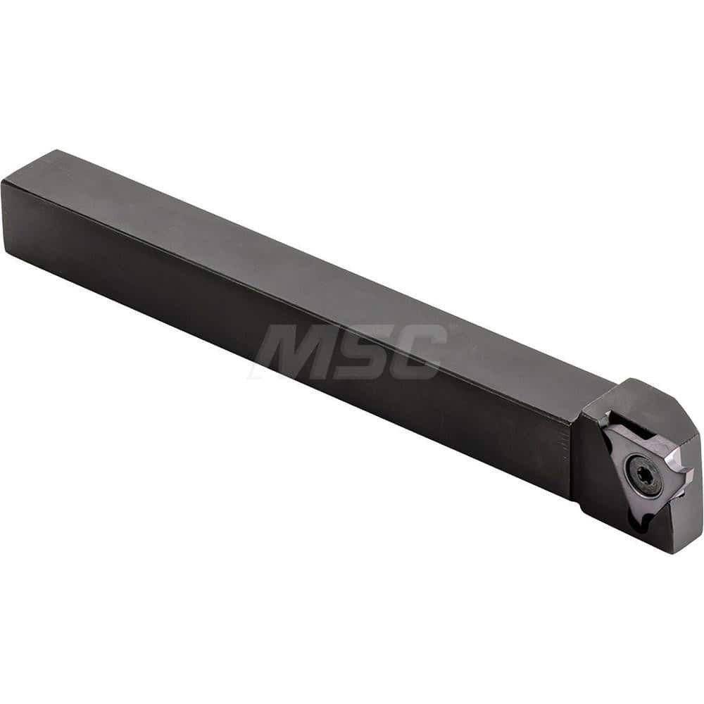 Kyocera THC14596 Indexable Grooving Toolholders; Internal or External: External ; Toolholder Type: Non-Face Grooving ; Hand of Holder: Left Hand ; Maximum Depth of Cut (mm): 3.00 ; Minimum Groove Width (mm): 0.25 ; Maximum Groove Width (mm): 3.00