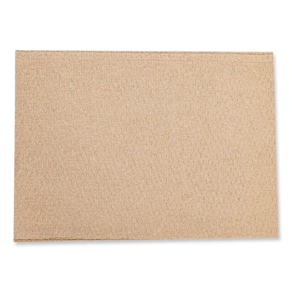 MORCON Tissue 5050VN Valay Interfolded Napkins, 1-Ply, 6.3 x 8.85, Kraft, 6,000/Carton