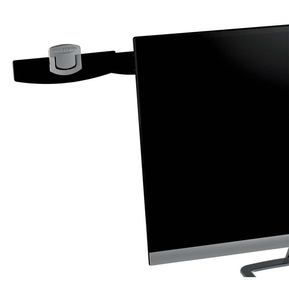 Document clip mounts to your monitor with Command Adhesive Strip, freeing up desk space and reducing movement of eyes, neck and shoulders minimizing strain and increasing comfort.  Dual-function clip lets you slide in up to 5 sheets one-handed or securely clip up to 30 sheets.  180 degree swing arm allows for mounting left or right side on your monitor  Securely hold your important documents, meeting notes, family recipes, and more.  Swings forward and back for easy viewing and storage when not in use.