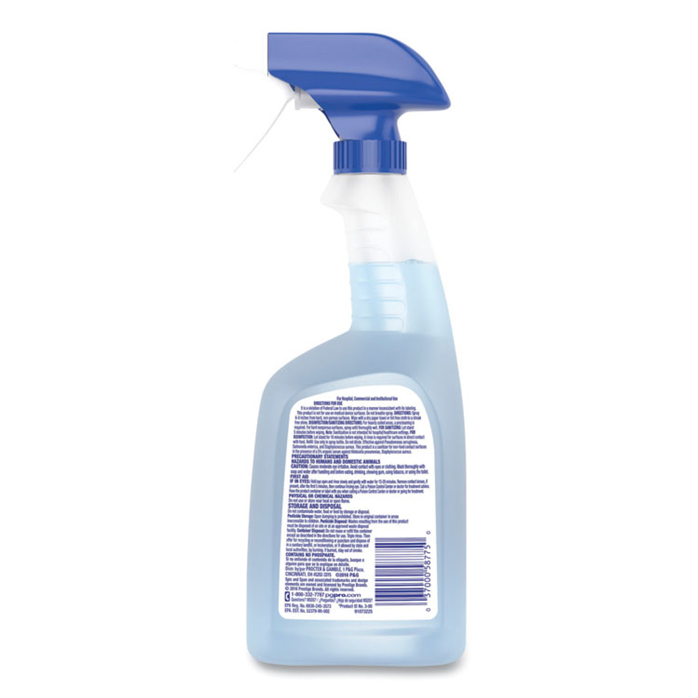 PROCTER & GAMBLE Spic and Span® 75353 Disinfecting All-Purpose Spray and Glass Cleaner, Fresh Scent, 32 oz Spray Bottle, 6/Carton