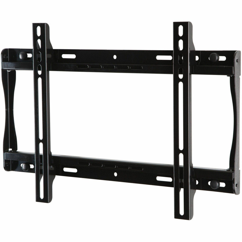 Design is UL listed and tested to four times stated load capacity  * Requires display to be removed and reset on mount  Includes all necessary wall and display attachment hardware  Low-profile design holds display only 1.26in(32mm)  Horizontal display adjustment up to 6.00in(152mm) for centering display on wall  Landscape to Portrait mounting options increases installation versatility. Please check display dimensions against the wall plate when used in Portrait mode*  Works with thinner displays, such as OLED  Universal mount fits displays with mounting patterns up to 450 x 305mm (17.72in W x12.01in H) and accommodates up to 400 x300mm VESA mounting patterns