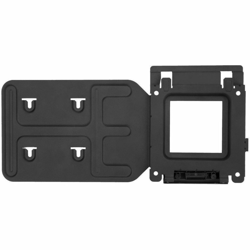 Free your desk of clutter with the help of this Targus Docking Station VESA Mount. The mount makes it easy to attach your compatible Targus docking station either horizontally or vertically to a VESA-compatible monitor or Ergo arm (sold separately).  Compatible with Targus DOCK190, DOCK220, DOCK221, DOCK 430, DOCK520 and DOCK570 dock models (sold separately).  Designed to work with monitors with 75 mm x 75 mm or 100 mm x 100 mm VESA standards.  Easily attaches to your VESA-compatible monitor or Ergo arms (sold separately).  Lets you mount your Targus docking station horizontally or vertically.  Backed by the manufacturers 3-year limited warranty.