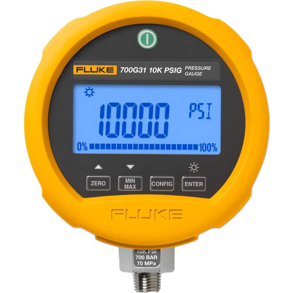 Fluke FLUKE-700G29 Precision pressure gauge calibrators designed for fast, accurate test results. Make precise pressure measurements from 110 inH2O/20 mbar to 10,000 psi/690 bar. Highly accurate; 0.05% measurement uncertainty for 1 year. Easily view 